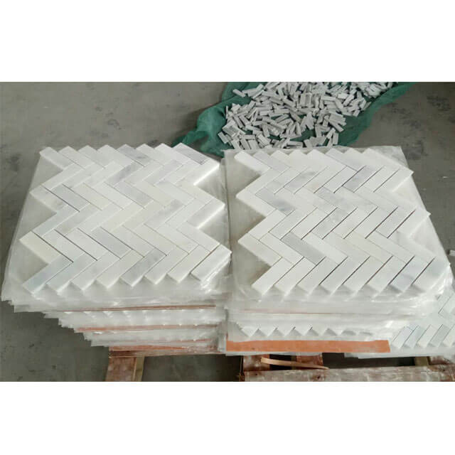 Oriental white herringbone tile 107 (1)