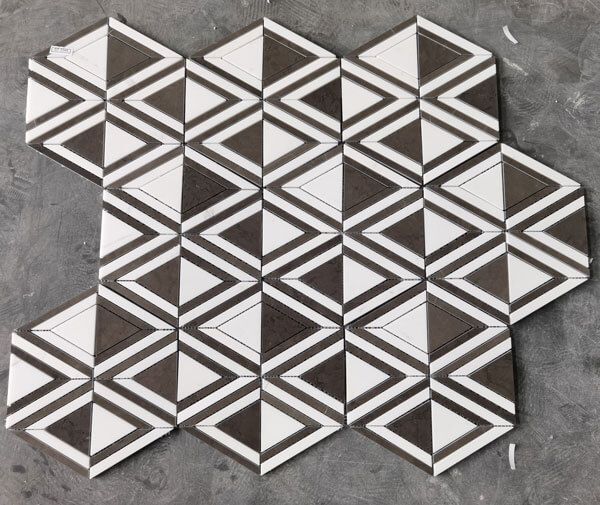 waterjet mosaic tile 023-4
