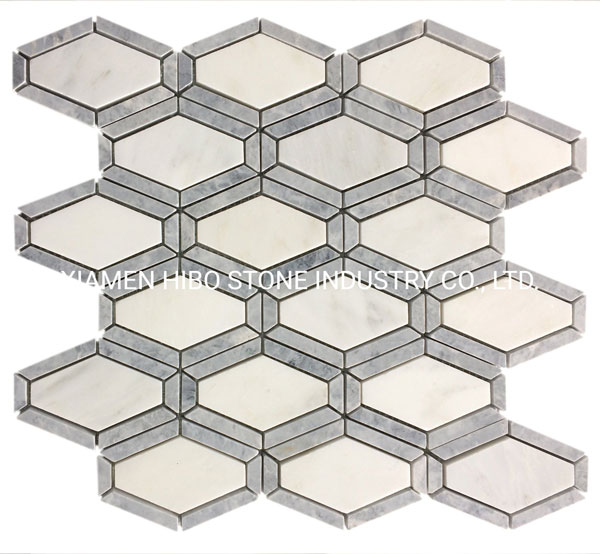 Hexagon Mosaic Tile Long-hexagon3