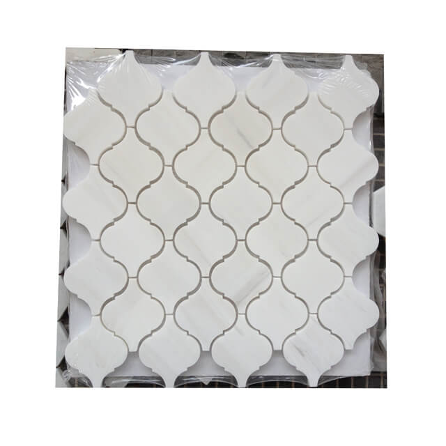 Dolomite Marble Arqbesque mosaic Arabeque mosaic tiles