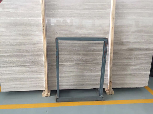 Chinese Wooden White marble Slabs Wooden white slabs