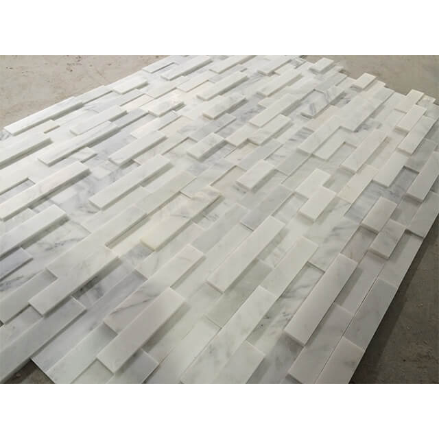 Oriental White 3D culture stone tiles Oriental White 3D Culture stone