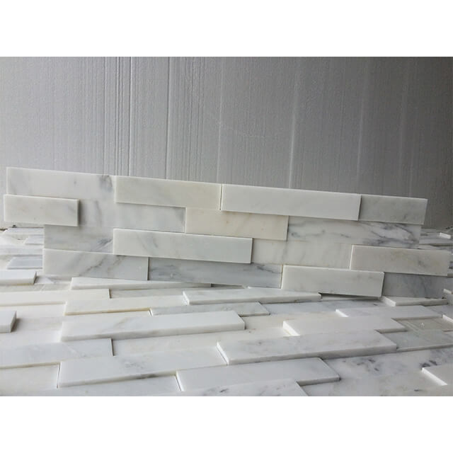 White 3D Culture stone  Oriental White 3D Culture stone Tile