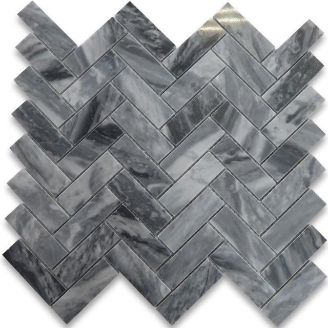 Bardiglio Nuvolato Marble Mosaic Tiles 94-5