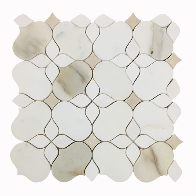 Calacatta Flower Mosaic Calacatta Flower Mosaic