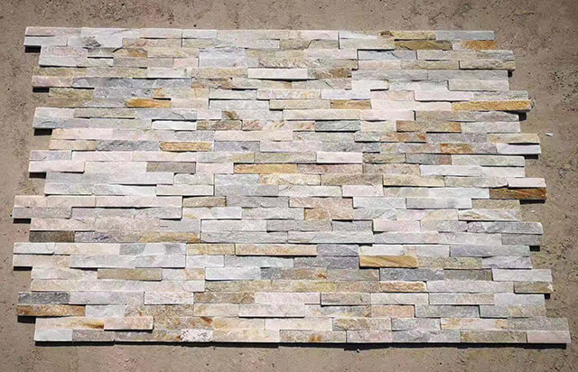 yellow and Grey culture stone 014 Slate