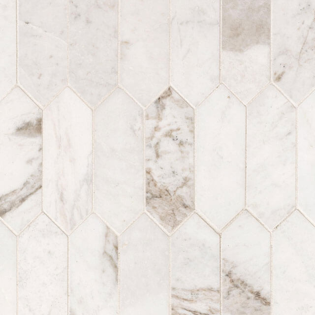 white marble mosaic tile 033