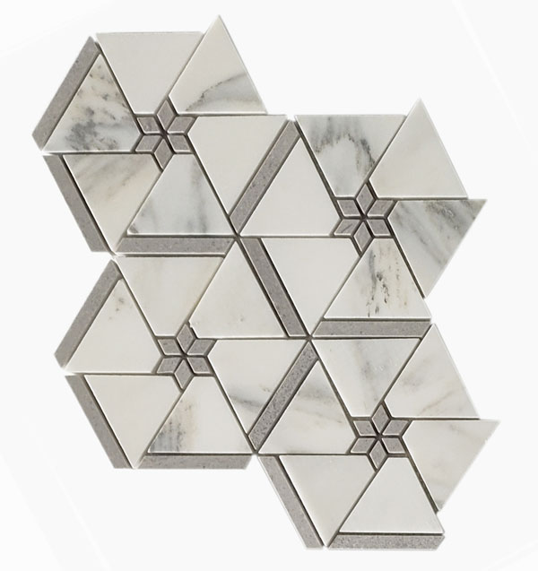 China White marble mosaics China White marble mosaics