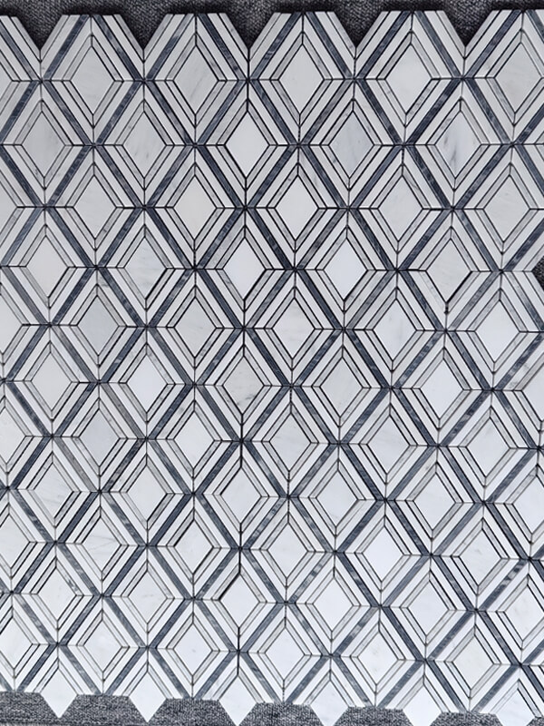 orientel white diamond mosaic orientel white diamond mosaic