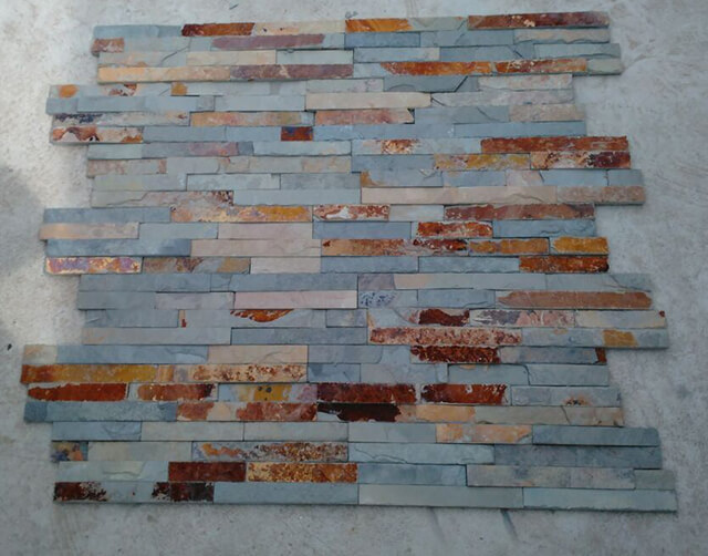 Rusty culture stone Red slate tiles