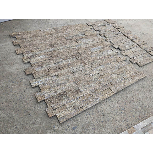 Tiger skin yellow culture stone Tiger yellow stacked stone