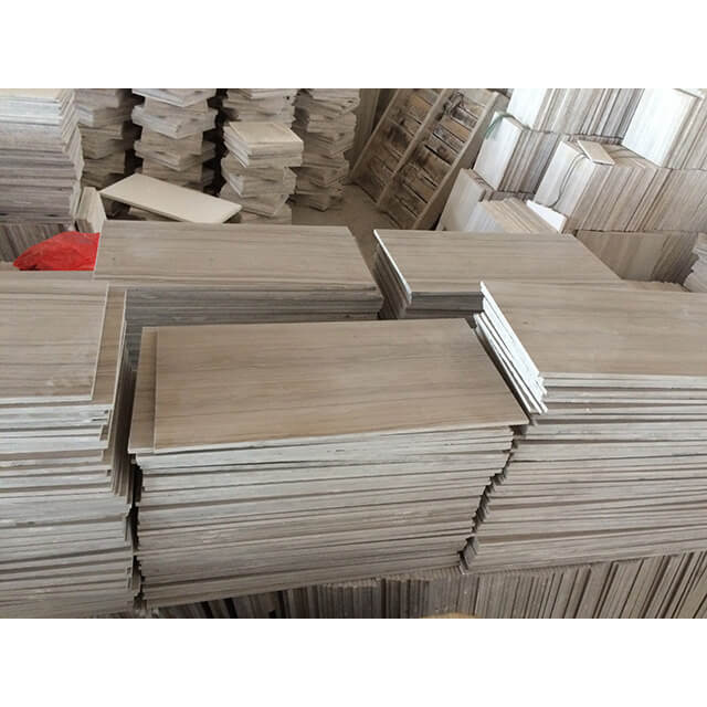 wooden white marble tiles Wooden White marble stone tile