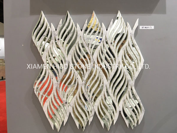 Glass Waterjet Tile 105-4