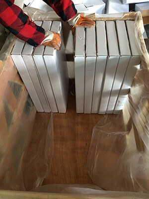 Marble tiles packing  Carton boxes