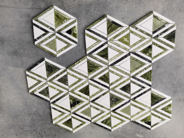 waterjet mosaic tile 023-1-1