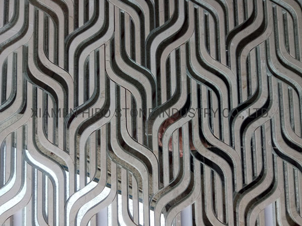 Glass Waterjet Tile 105-2