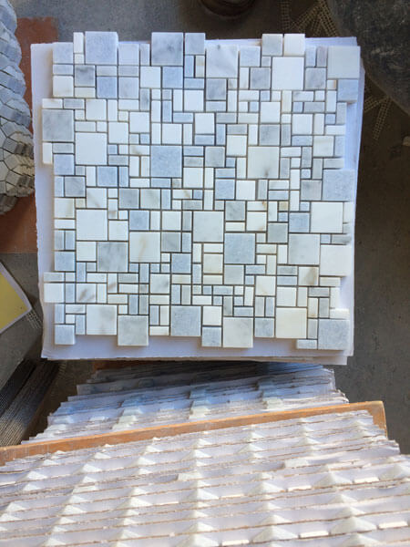 blue celeste mosaic tile 076-1