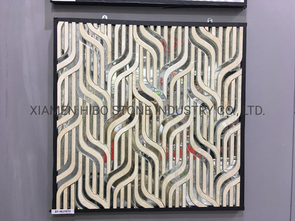 Glass Waterjet Tile 105-1