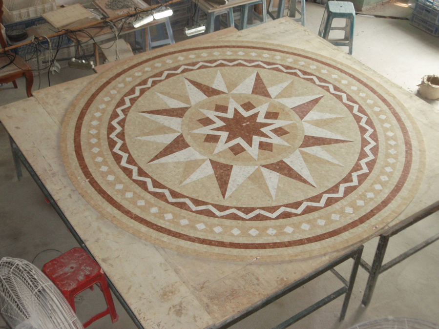 round medallion mosaic