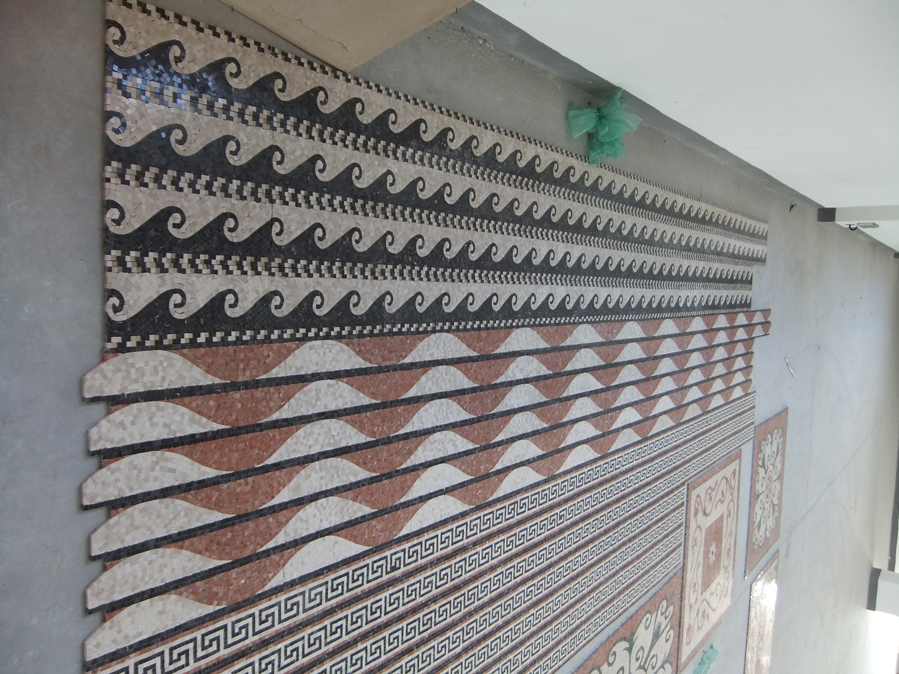 Marble Border Mosaic