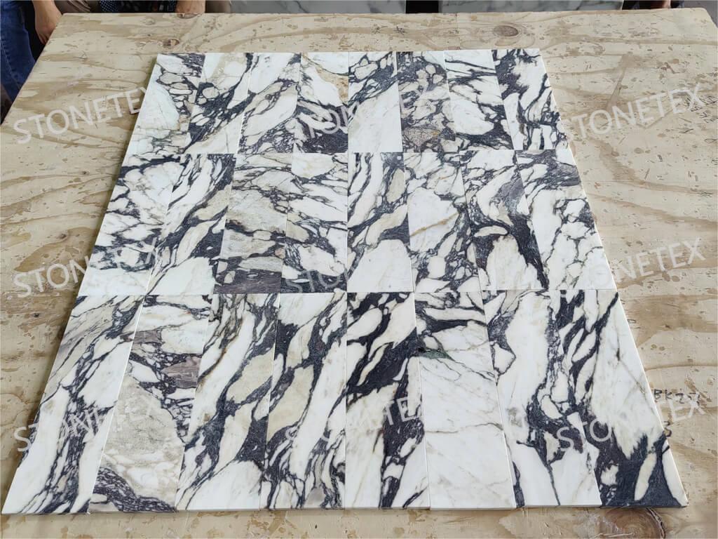 Calacatta Viola marble tile