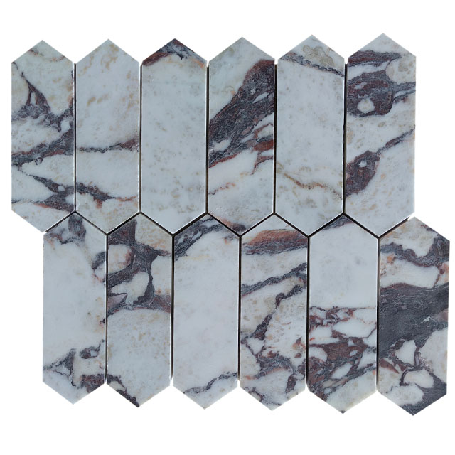 Picket mosaic tiles Picket mosaic tiles