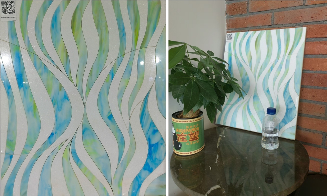 glass and marble waterjet 