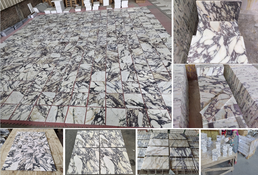 Calacatta viola tile