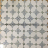 Baby Blue Marble Blue Celeste And Thassos Flower Pattern Waterjet Mosaic Tile