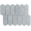 Blue Celeste Marble Picket Mosaic Tiles