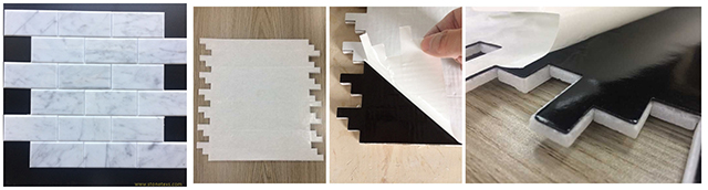 Carra white peel & stick