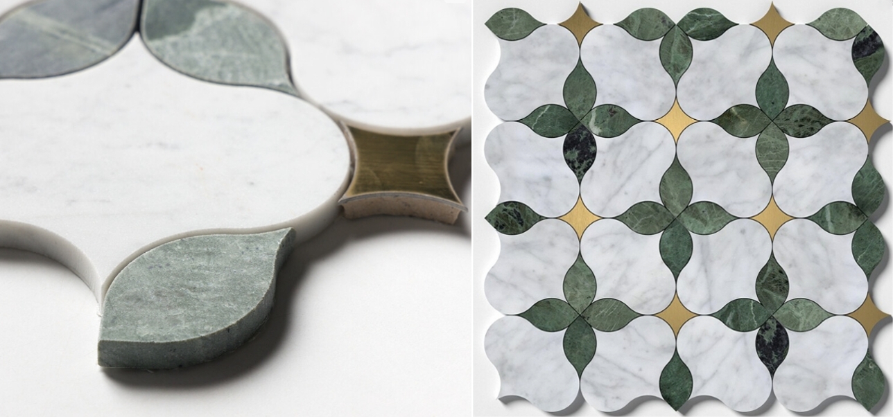 Green marble Mosaics
