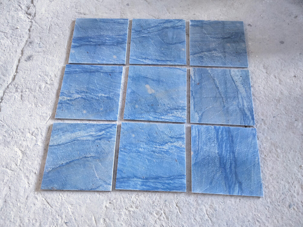 Azul macaubas tile