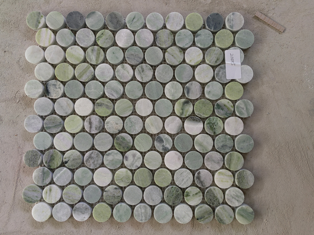 matiaca green rounds mosaic