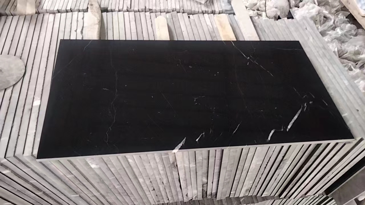 Black Nero Marquina tiles