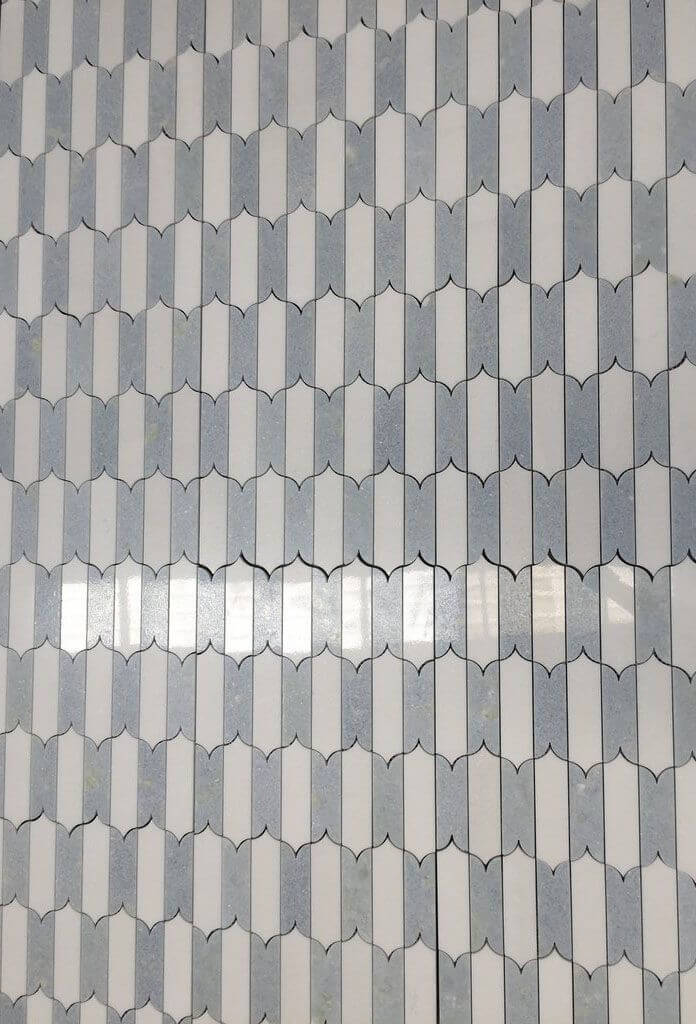 blue celeste mosaic tile